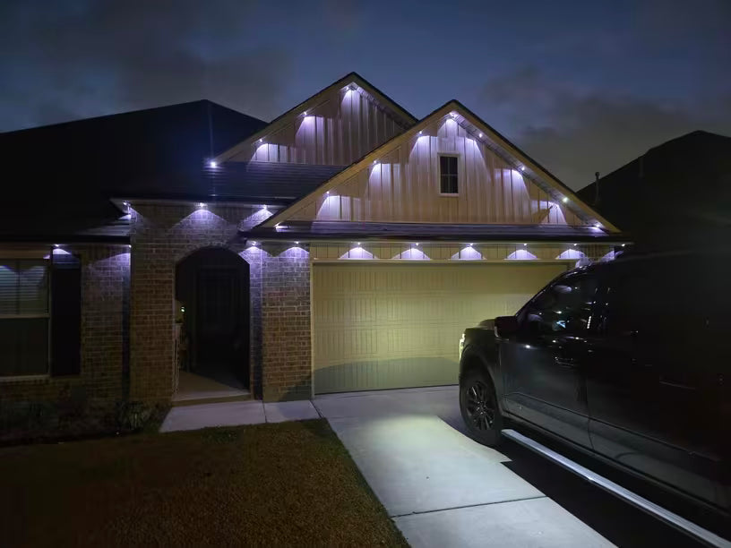 Smart Rainbow LED Permanent Outdoor Lights – RGB+IC, App Controlled