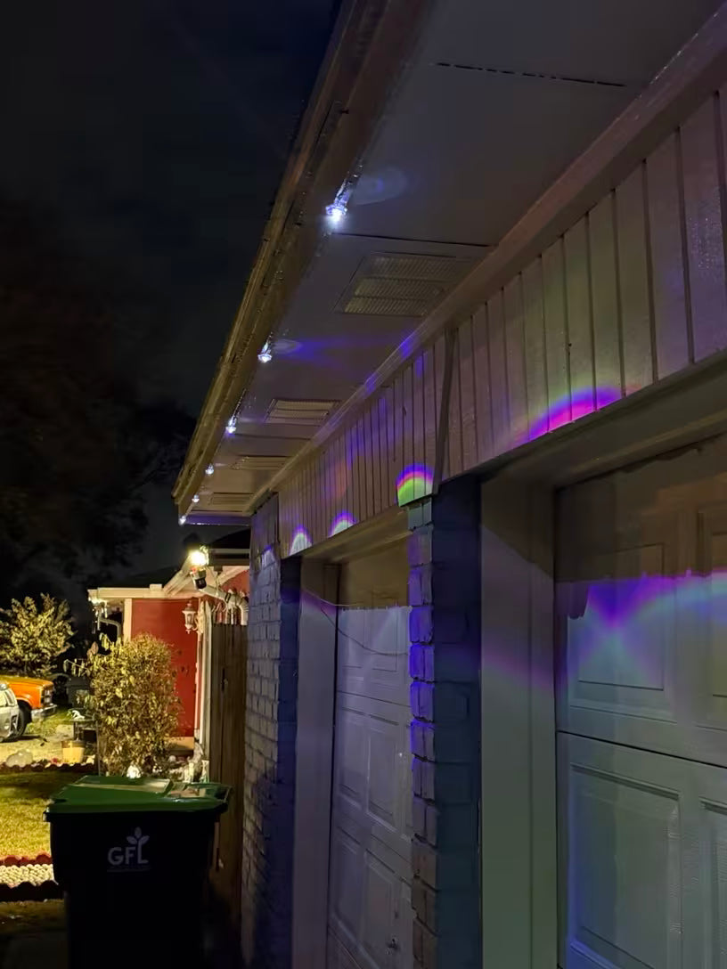 Smart Rainbow LED Permanent Outdoor Lights – RGB+IC, App Controlled